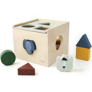 Boîte à formes en bois