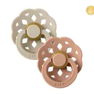 Pack T2 x2 BIBS bohème (vanille/pêche)